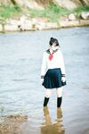 [新姬上線][會員][圖包][CosPlay]蘿莉嫩妹@超級美穴@落落Raku之閃光少女~Shining Days~ 戶外露出的學妹 密穴粉嫩 香甜可口 硬得哥哥停不下來