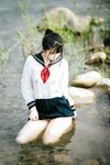 [新姬上線][會員][圖包][CosPlay]蘿莉嫩妹@超級美穴@落落Raku之閃光少女~Shining Days~ 戶外露出的學妹 密穴粉嫩 香甜可口 硬得哥哥停不下來