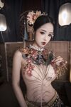 推特女神@鈦合金TiTi之高端頂級攝影系列 滿清服飾