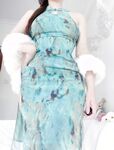 最新極品爆乳網紅@福利姬@小葵醬k（小蔡頭喵喵喵 由莉 抱抱小蔡頭 莉原子）之小青旗袍