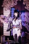 萌新推特00後露臉美少女▌白莉愛吃巧克力▌超色情Cos雷電將軍 露出粉乳嫩穴盡情展示誘人嬌軀