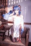 萌新推特00後露臉美少女▌白莉愛吃巧克力▌超色情Cos甘雨粉嫩凸激乳粒 嬌艷欲體粉嫩白虎色氣滿滿