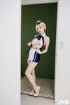 極品JVID飢渴難耐空姐誘惑▌小辣醬 ▌超狂尺度欣賞白虎嫩鮑 圓碩玉乳性感蓓蕾