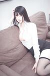 推特極品露臉巨乳蘿莉▌落落Raku ▌真空吊帶黑絲女秘書 陽具跳蛋自慰 超大尺度獻出白虎嫩鮑2