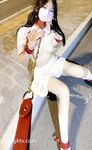 推特淫盪母狗『朵朵』停車場後備箱露出紫薇吸引客人擺攤買自己 被路人強操啪啪 高清