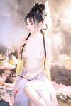 高端ACG业界女神爆机少女▌喵小吉▌古风仙作《如梦令》绝美画风鲜鲍嫩乳 妙哉典藏必备