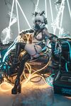 高端ACG业界女神爆机少女▌喵小吉▌巅峰金属大作《赛博朋克·超梦》壁纸党典藏必备 每期都是精品