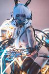 高端ACG业界女神爆机少女▌喵小吉▌巅峰金属大作《赛博朋克·超梦》壁纸党典藏必备 每期都是精品