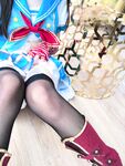 極品嬌嫩小萌妹『LepALu』極品粉嫩萌妹 藍色水手服 強制後入懟操 太嫩了 藍色水手服