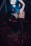 高端ACG業界女神爆機少女▌喵小吉▌Fatel Stay night黑呆 盡情欣賞嬌艷肉體